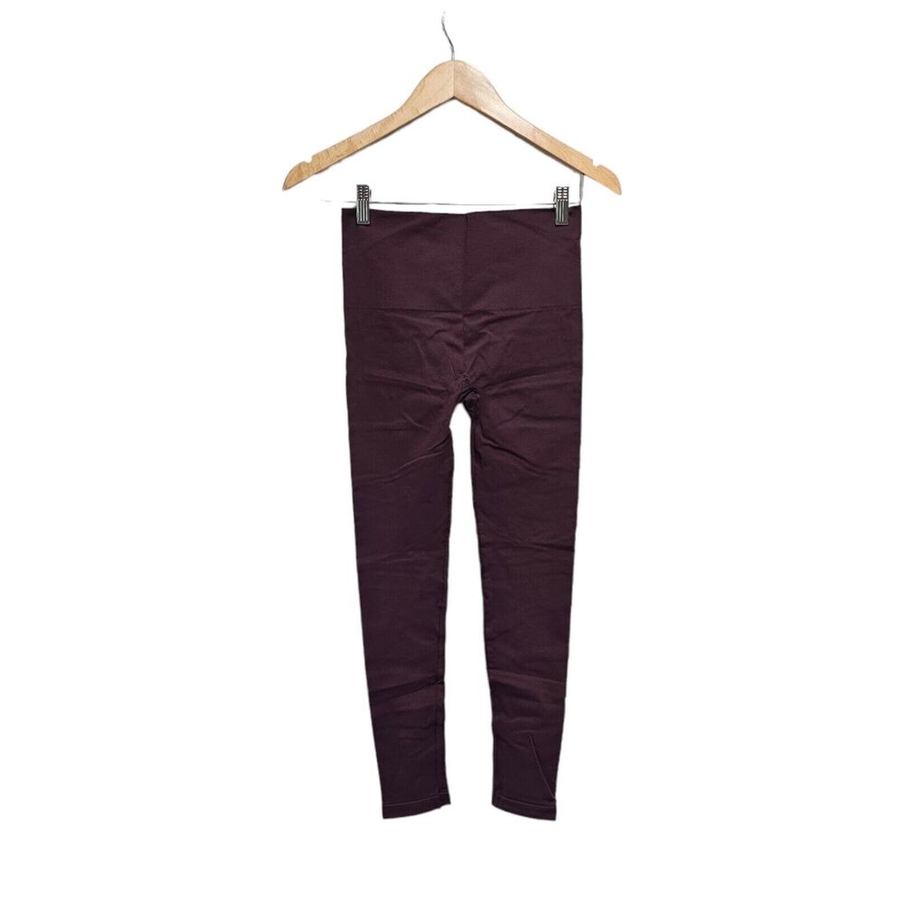 SPANX Leggings Look‎ At Me Now Leggings Seamless Shapewear Cropped MEDIUM